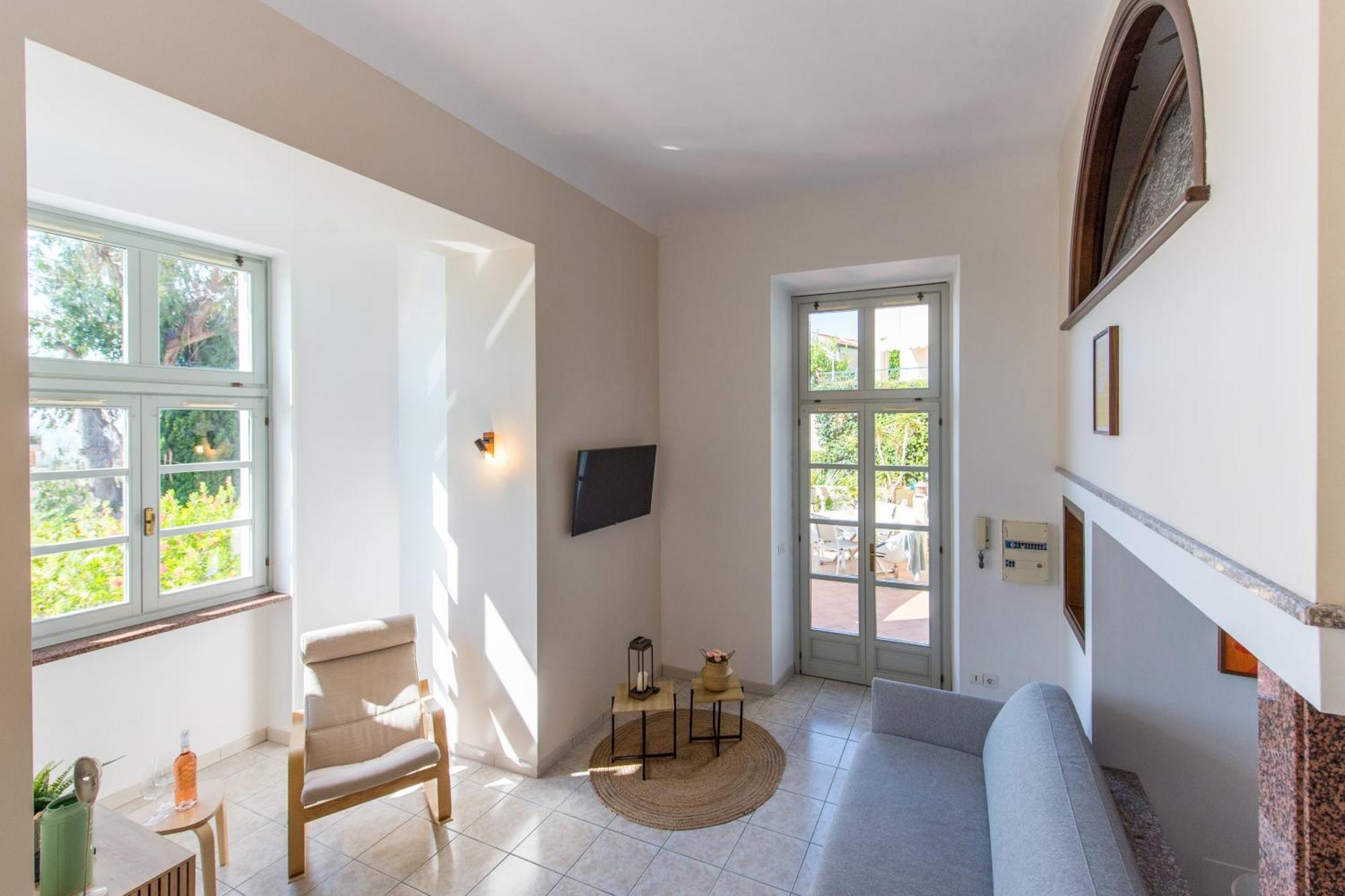 Oliviers -Agreable 2 Pieces Dans Maison Bourgeoise Menton Buitenkant foto