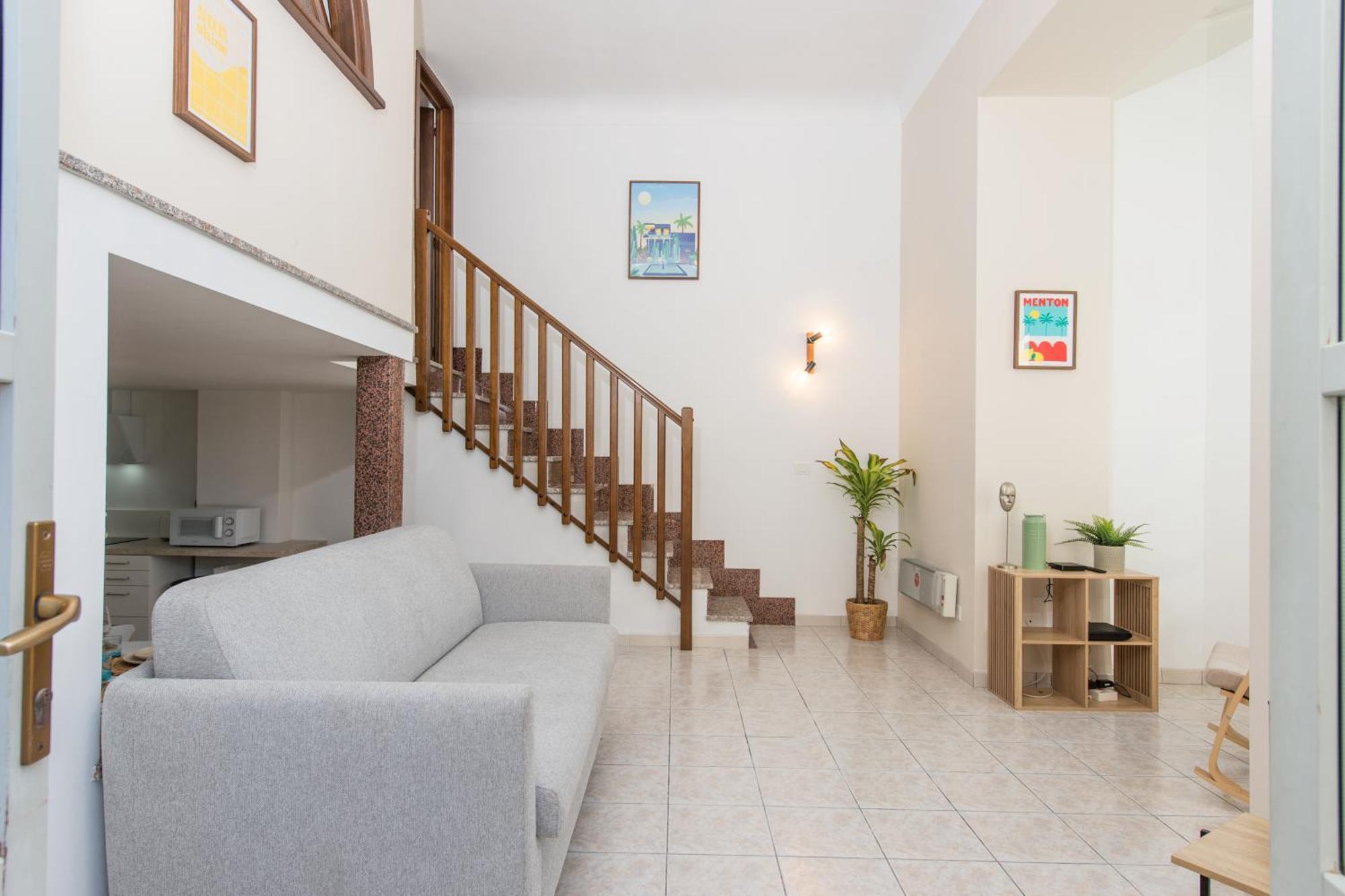 Oliviers -Agreable 2 Pieces Dans Maison Bourgeoise Menton Buitenkant foto